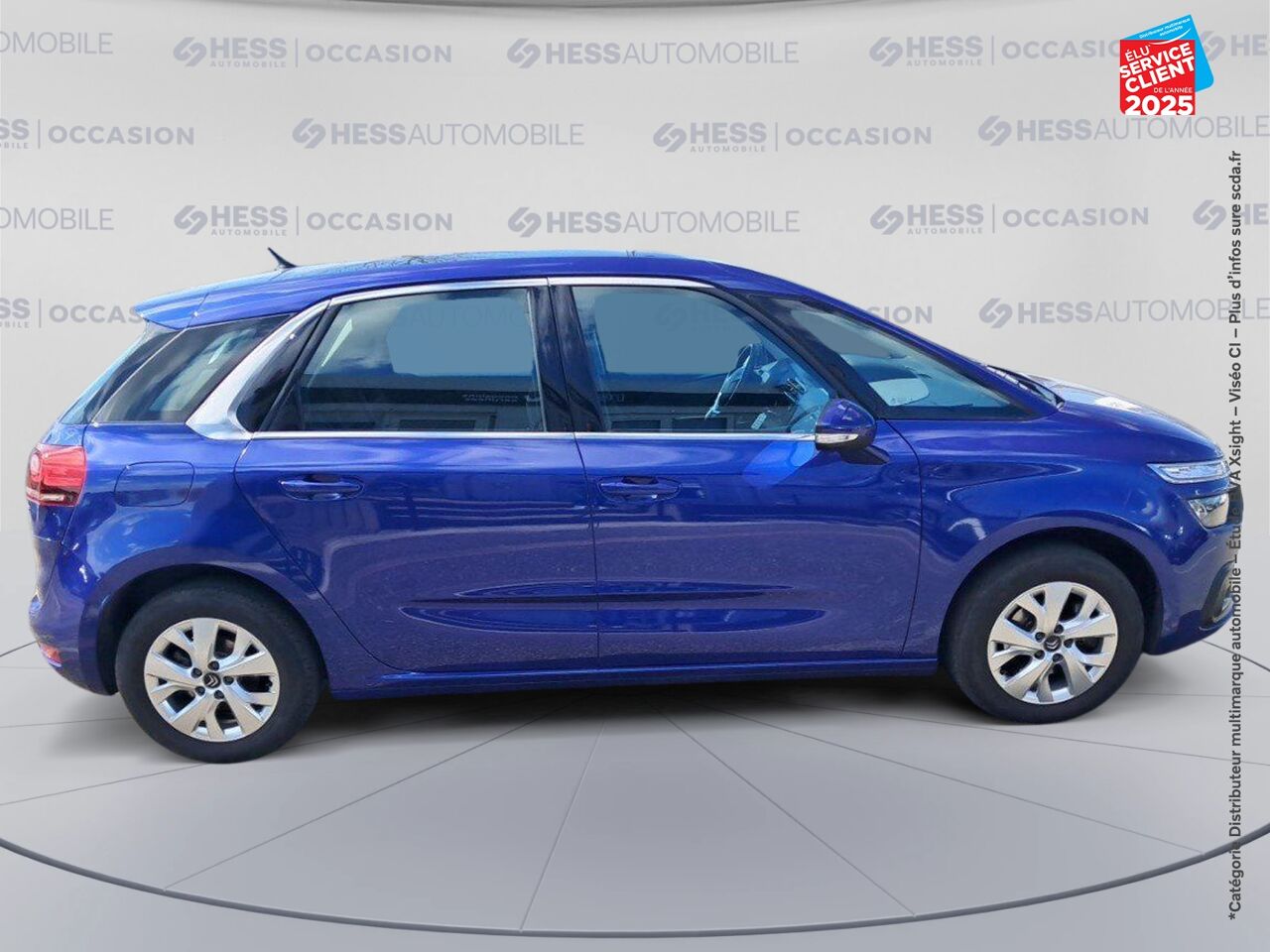 Véhicule d'occasion CITROEN C4 PICASSO PURETECH 130CH LIVE S/S TPANO SIEGES CHAUF RADAR AR ATTELAGE chez Renault Sélestat