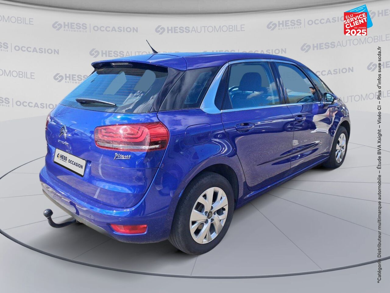 Véhicule d'occasion CITROEN C4 PICASSO PURETECH 130CH LIVE S/S TPANO SIEGES CHAUF RADAR AR ATTELAGE chez Renault Sélestat