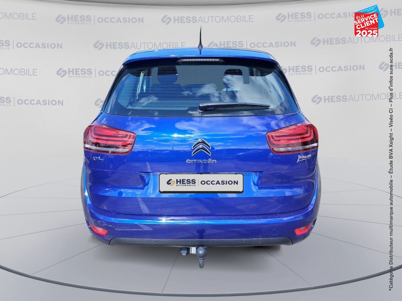 Véhicule d'occasion CITROEN C4 PICASSO PURETECH 130CH LIVE S/S TPANO SIEGES CHAUF RADAR AR ATTELAGE chez Renault Sélestat
