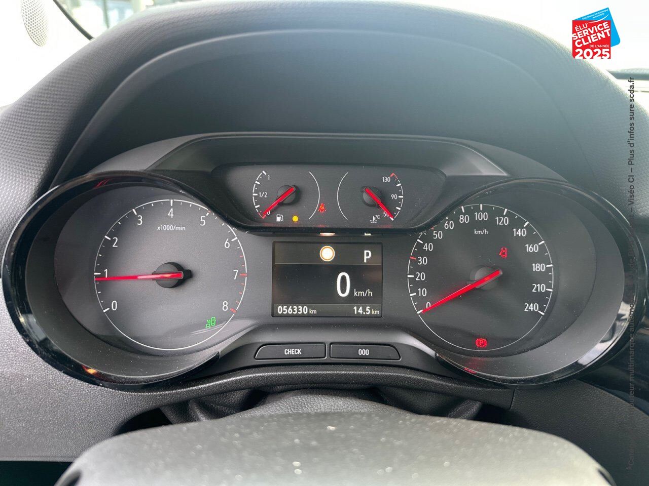 Véhicule d'occasion OPEL CROSSLAND X 1.2 TURBO 130CH OPEL 2020 BVA EURO 6D-T GPS CAMERA chez Renault Colmar
