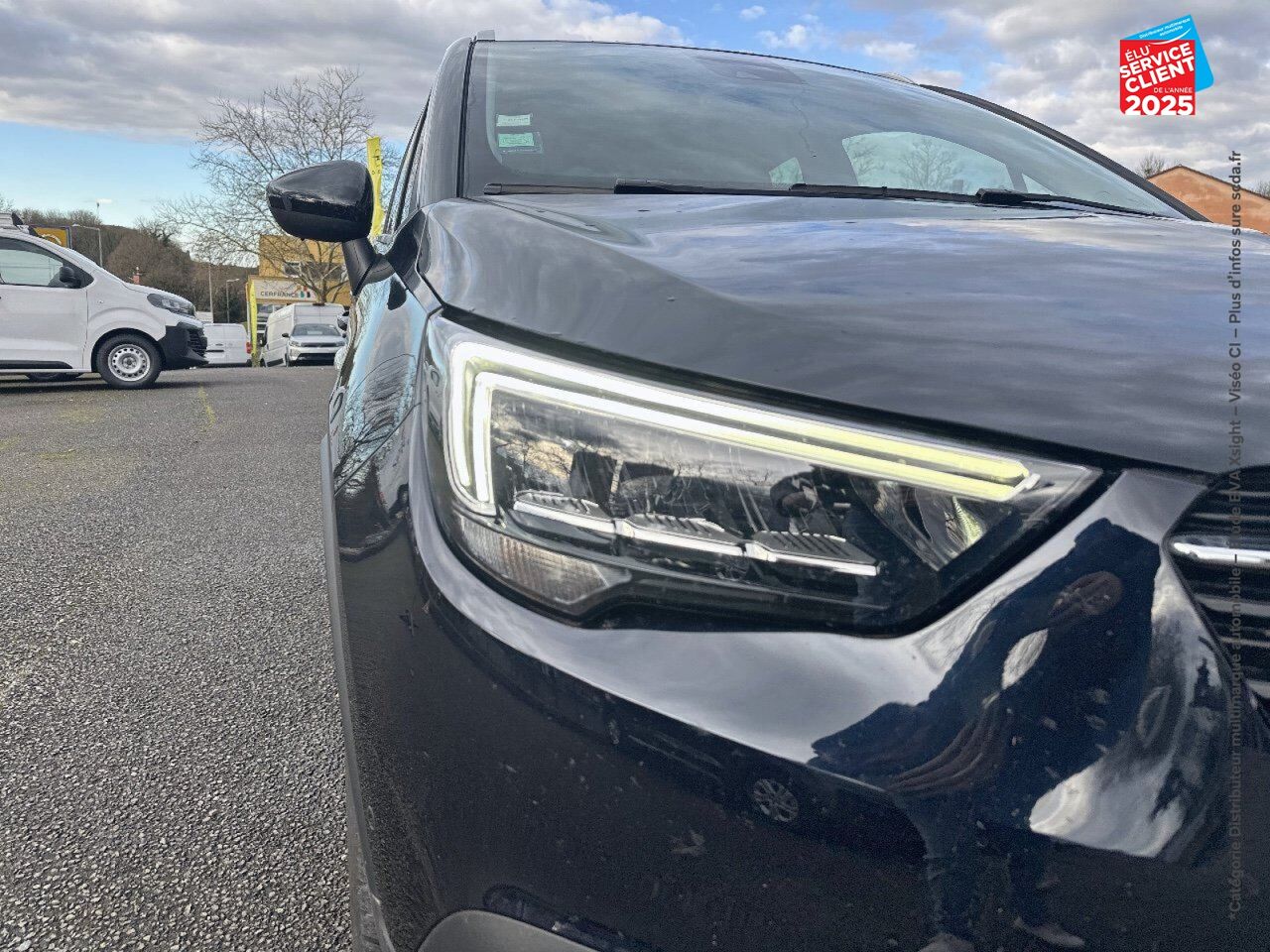 Véhicule d'occasion OPEL CROSSLAND X 1.2 TURBO 130CH OPEL 2020 BVA EURO 6D-T GPS CAMERA chez Renault Colmar