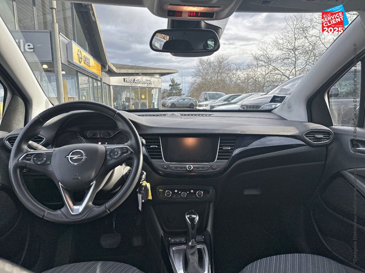 Véhicule d'occasion OPEL CROSSLAND X 1.2 TURBO 130CH OPEL 2020 BVA EURO 6D-T GPS CAMERA chez Renault Colmar