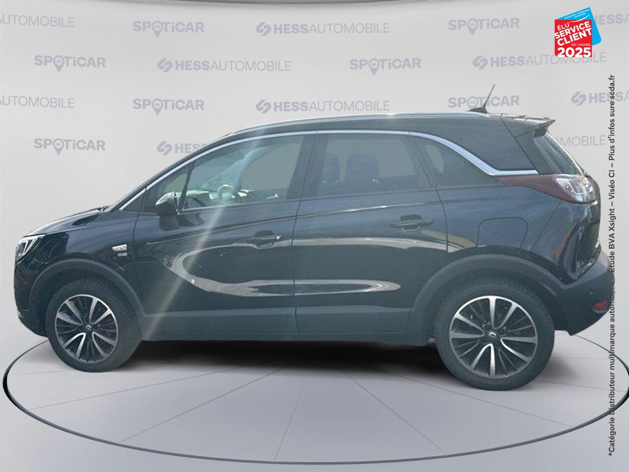 Véhicule d'occasion OPEL CROSSLAND X 1.2 TURBO 130CH OPEL 2020 BVA EURO 6D-T GPS CAMERA chez Renault Colmar