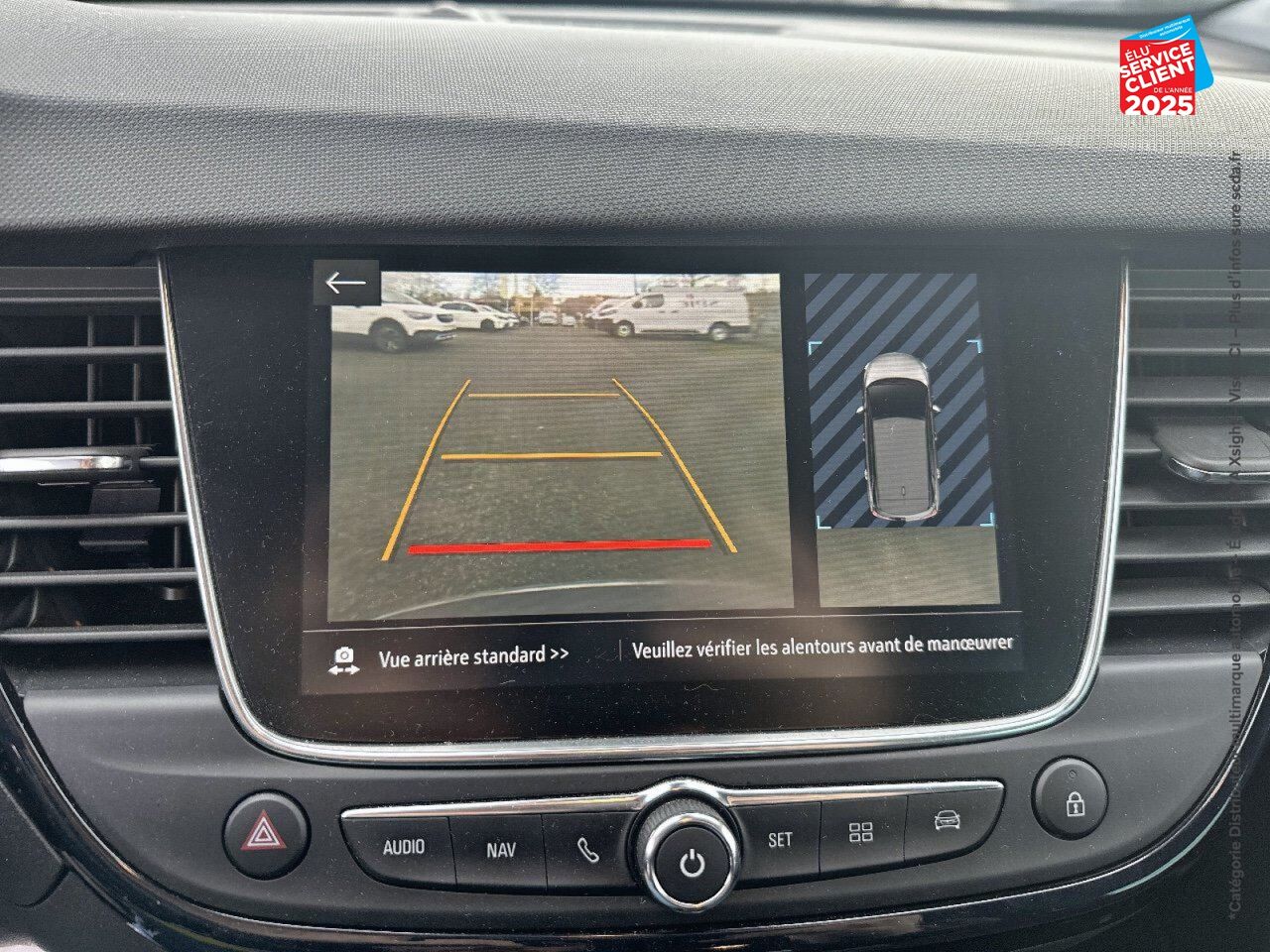 Véhicule d'occasion OPEL CROSSLAND X 1.2 TURBO 130CH OPEL 2020 BVA EURO 6D-T GPS CAMERA chez Renault Colmar