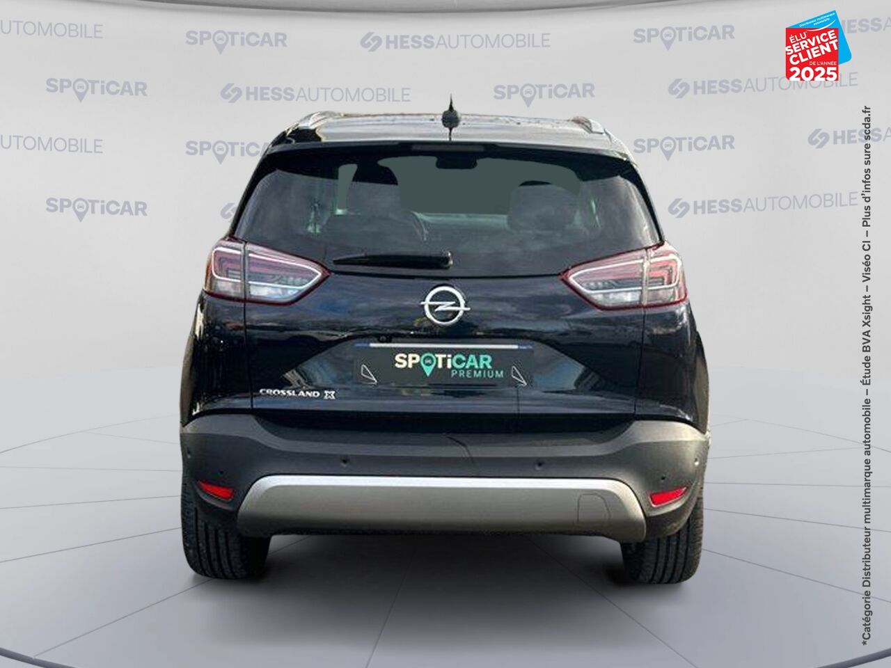 Véhicule d'occasion OPEL CROSSLAND X 1.2 TURBO 130CH OPEL 2020 BVA EURO 6D-T GPS CAMERA chez Renault Colmar