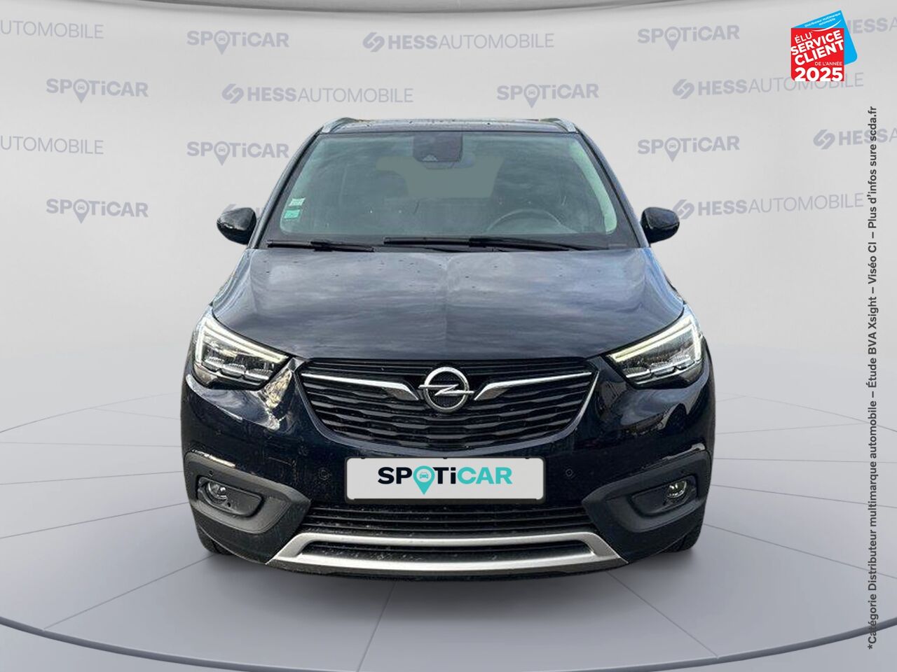 Véhicule d'occasion OPEL CROSSLAND X 1.2 TURBO 130CH OPEL 2020 BVA EURO 6D-T GPS CAMERA chez Renault Colmar