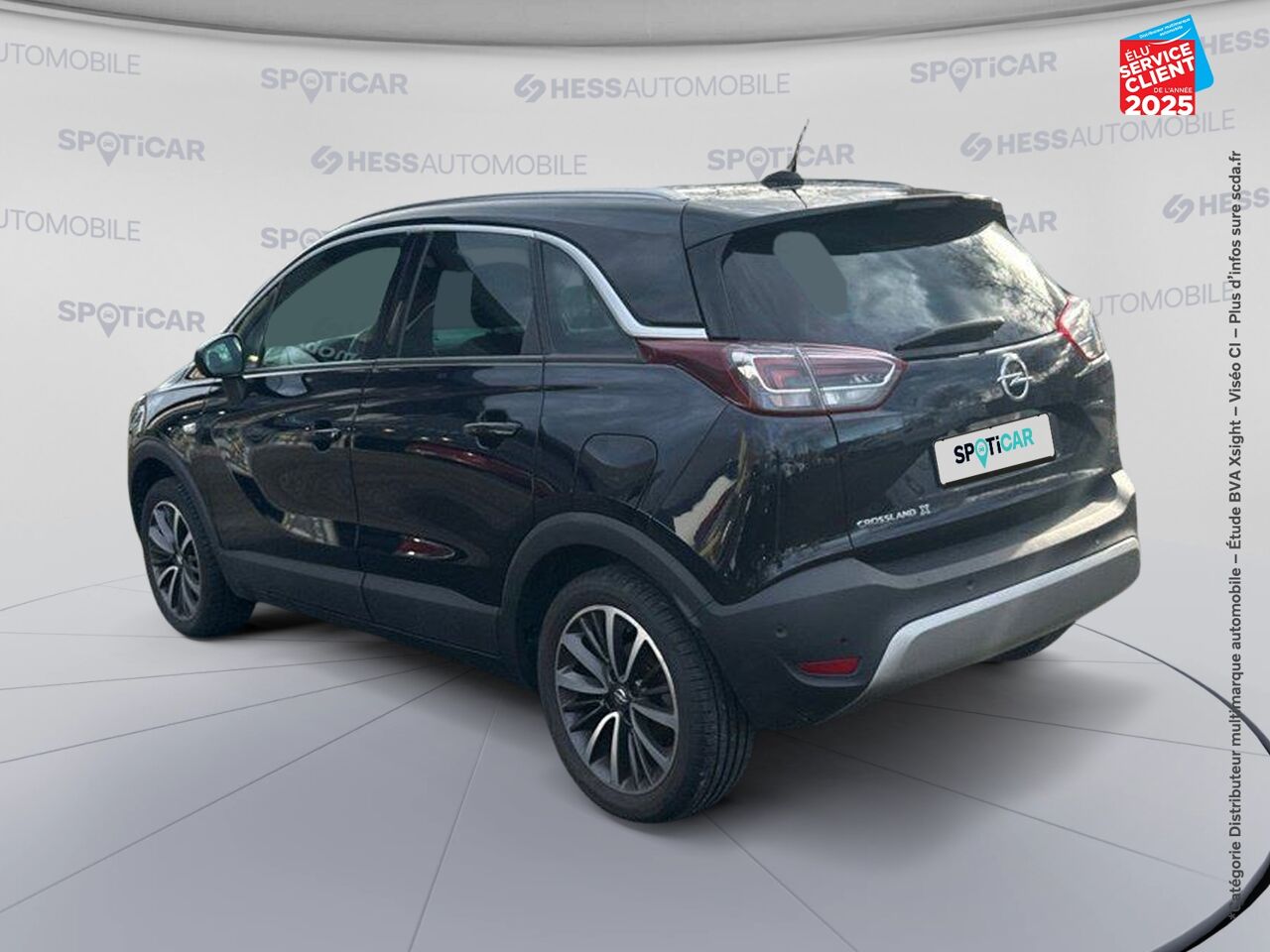 Véhicule d'occasion OPEL CROSSLAND X 1.2 TURBO 130CH OPEL 2020 BVA EURO 6D-T GPS CAMERA chez Renault Colmar