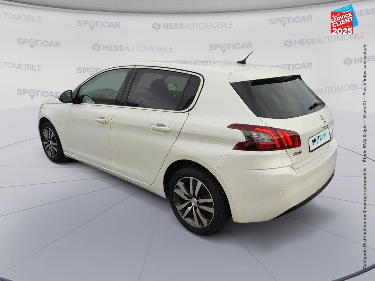 Véhicule d'occasion PEUGEOT 308 1.2 PURETECH 110CH SS ALLURE BASSE CONSOMMATION chez Renault Saint-Louis