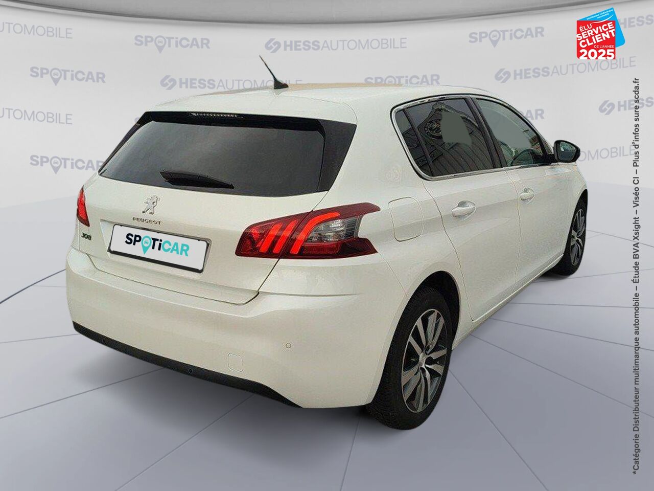 Véhicule d'occasion PEUGEOT 308 1.2 PURETECH 110CH SS ALLURE BASSE CONSOMMATION chez Renault Saint-Louis
