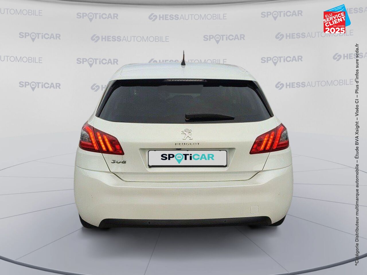 Véhicule d'occasion PEUGEOT 308 1.2 PURETECH 110CH SS ALLURE BASSE CONSOMMATION chez Renault Saint-Louis