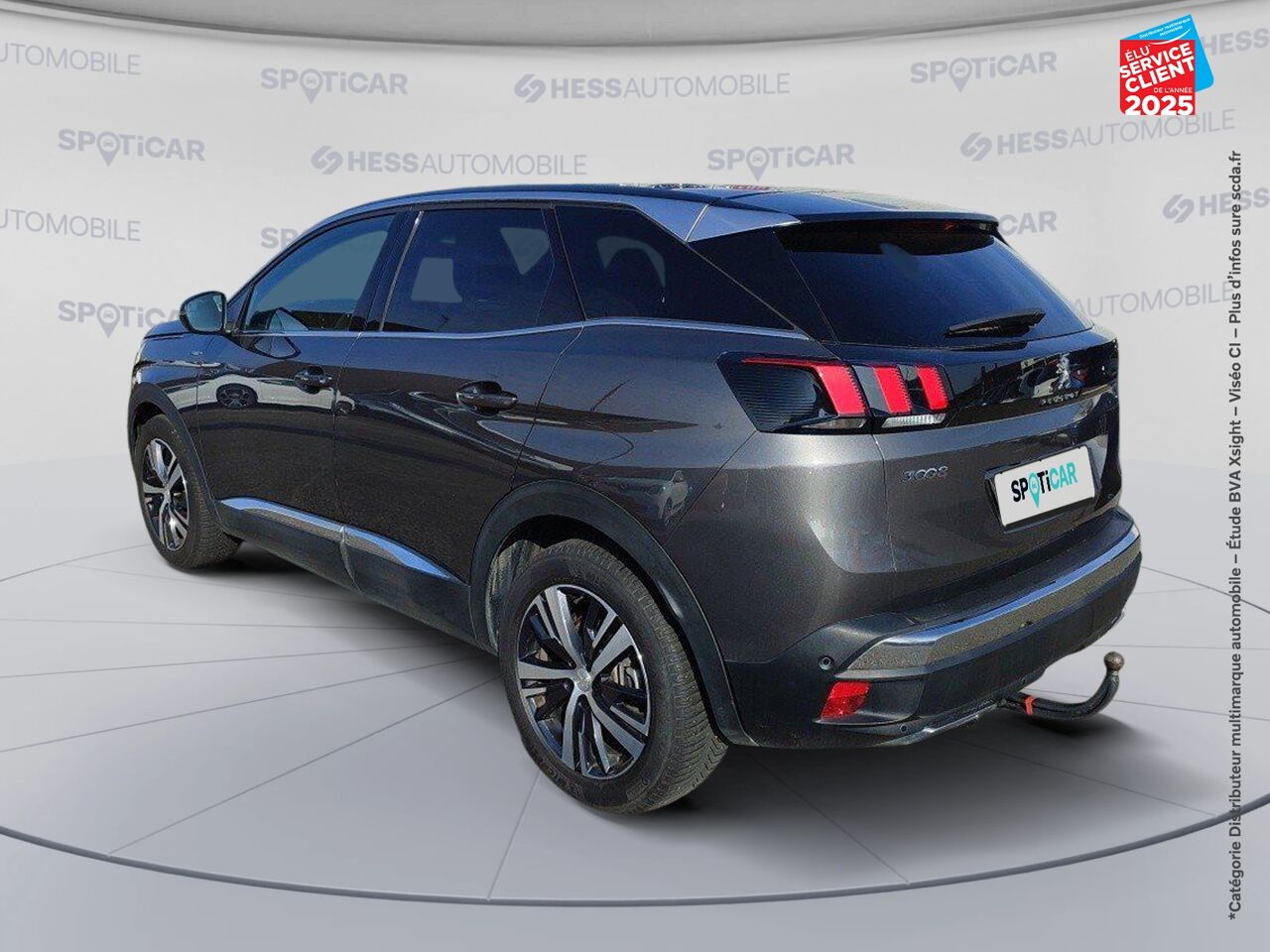 Véhicule d'occasion PEUGEOT 3008 1.2 PURETECH 130CH E6.C GT LINE SS chez Toyota Bar le Duc