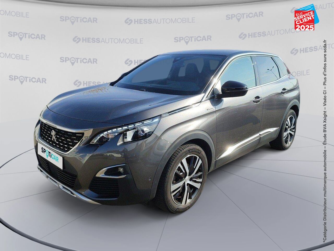Véhicule d'occasion PEUGEOT 3008 1.2 PURETECH 130CH E6.C GT LINE SS chez Toyota Bar le Duc
