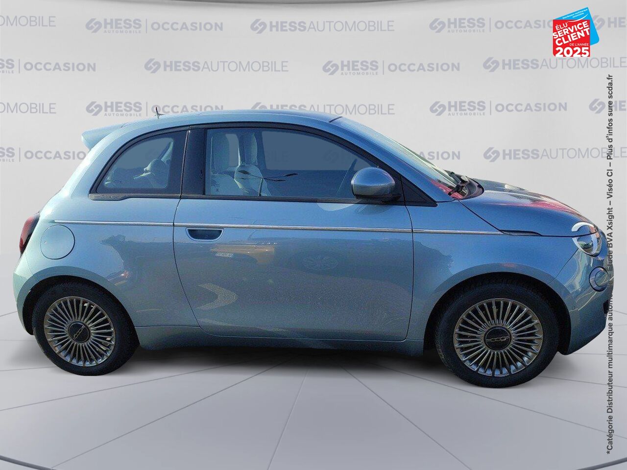 Véhicule d'occasion FIAT 500 E 118CH ICONE TPANO GPS CAMERA chez Toyota Sarreguemines