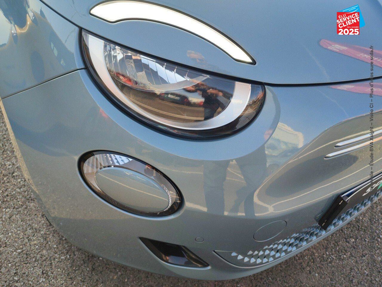 Véhicule d'occasion FIAT 500 E 118CH ICONE TPANO GPS CAMERA chez Toyota Sarreguemines