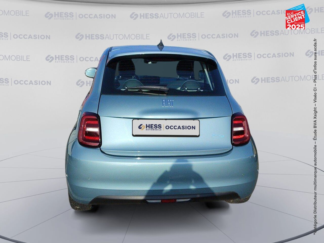 Véhicule d'occasion FIAT 500 E 118CH ICONE TPANO GPS CAMERA chez Toyota Sarreguemines