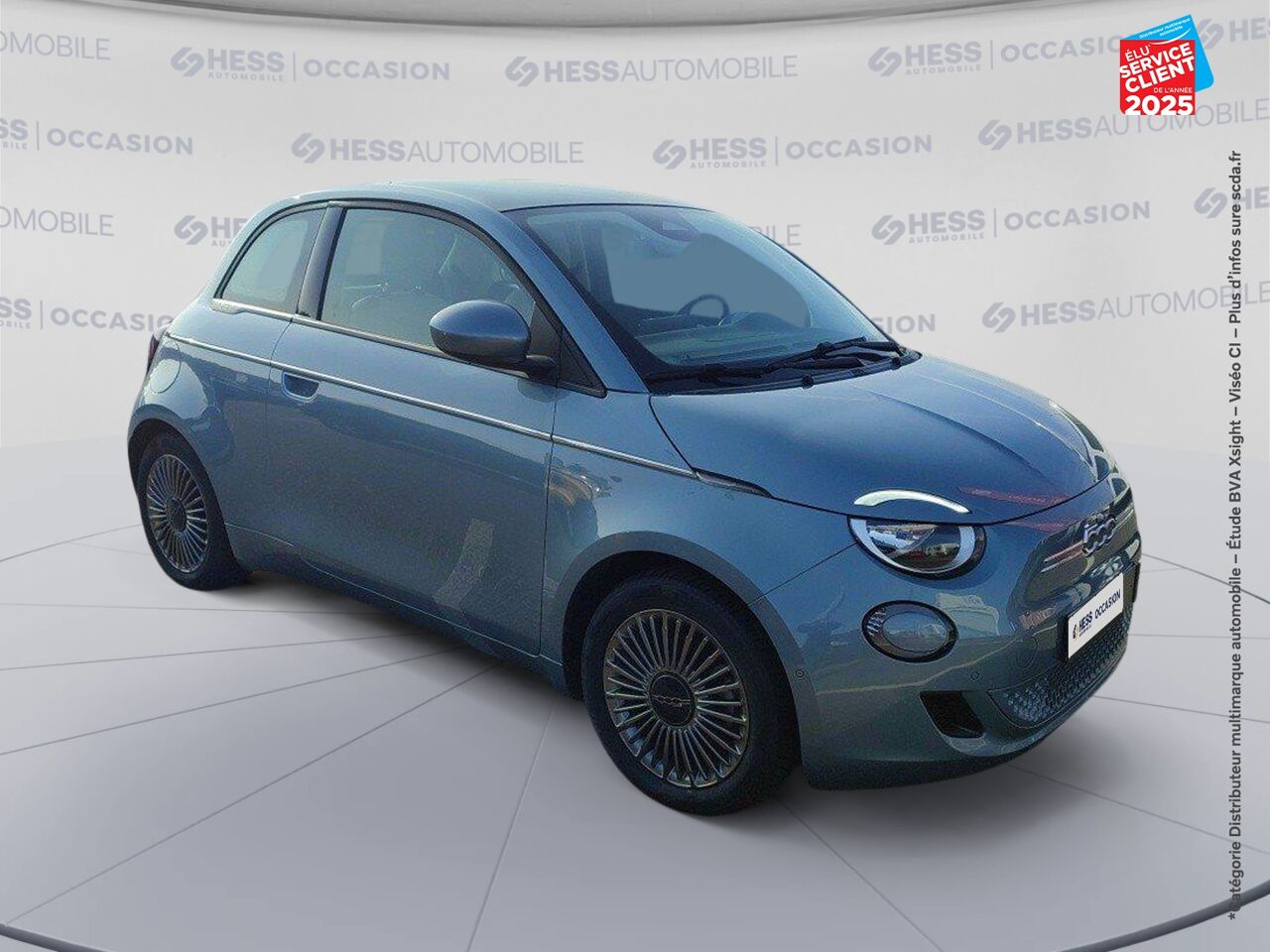 Véhicule d'occasion FIAT 500 E 118CH ICONE TPANO GPS CAMERA chez Toyota Sarreguemines