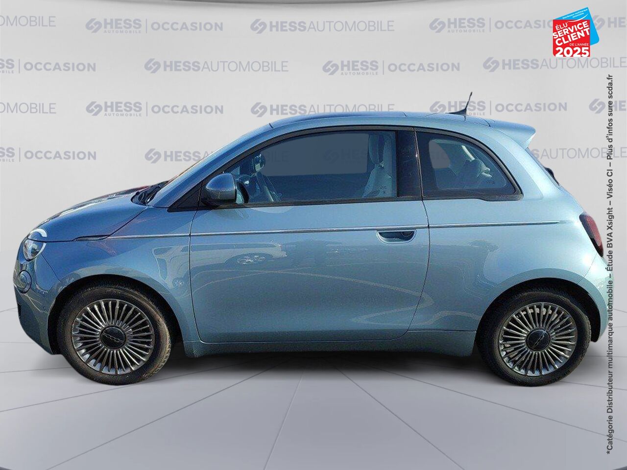 Véhicule d'occasion FIAT 500 E 118CH ICONE TPANO GPS CAMERA chez Toyota Sarreguemines