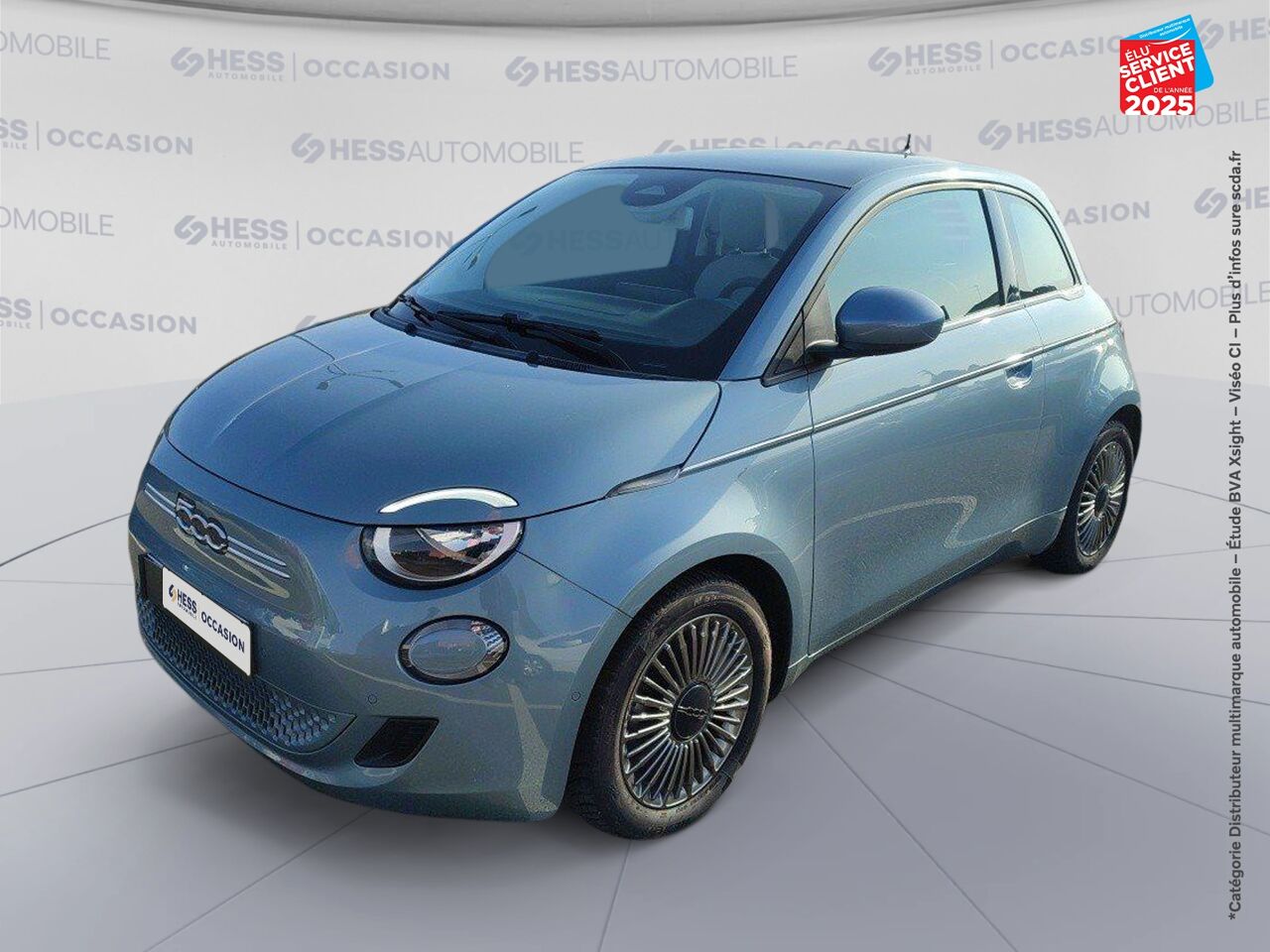 Véhicule d'occasion FIAT 500 E 118CH ICONE TPANO GPS CAMERA chez Toyota Sarreguemines