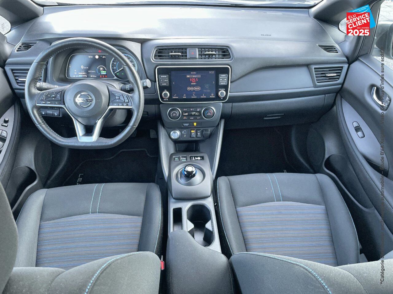 Véhicule d'occasion NISSAN LEAF 150CH 40KWH ACENTA 21.5 chez Renault Saint-Louis