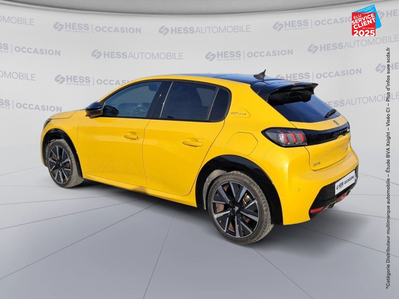Véhicule d'occasion PEUGEOT 208 1.2 PURETECH 130CH SS GT LINE EAT8 chez Hyundai Chalons