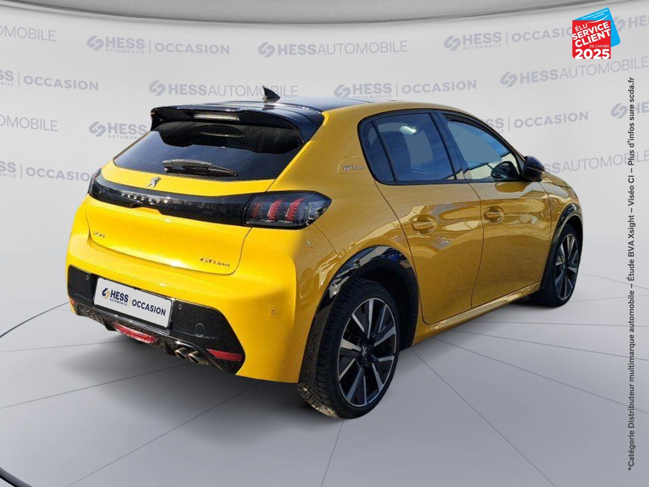 Véhicule d'occasion PEUGEOT 208 1.2 PURETECH 130CH SS GT LINE EAT8 chez Hyundai Chalons