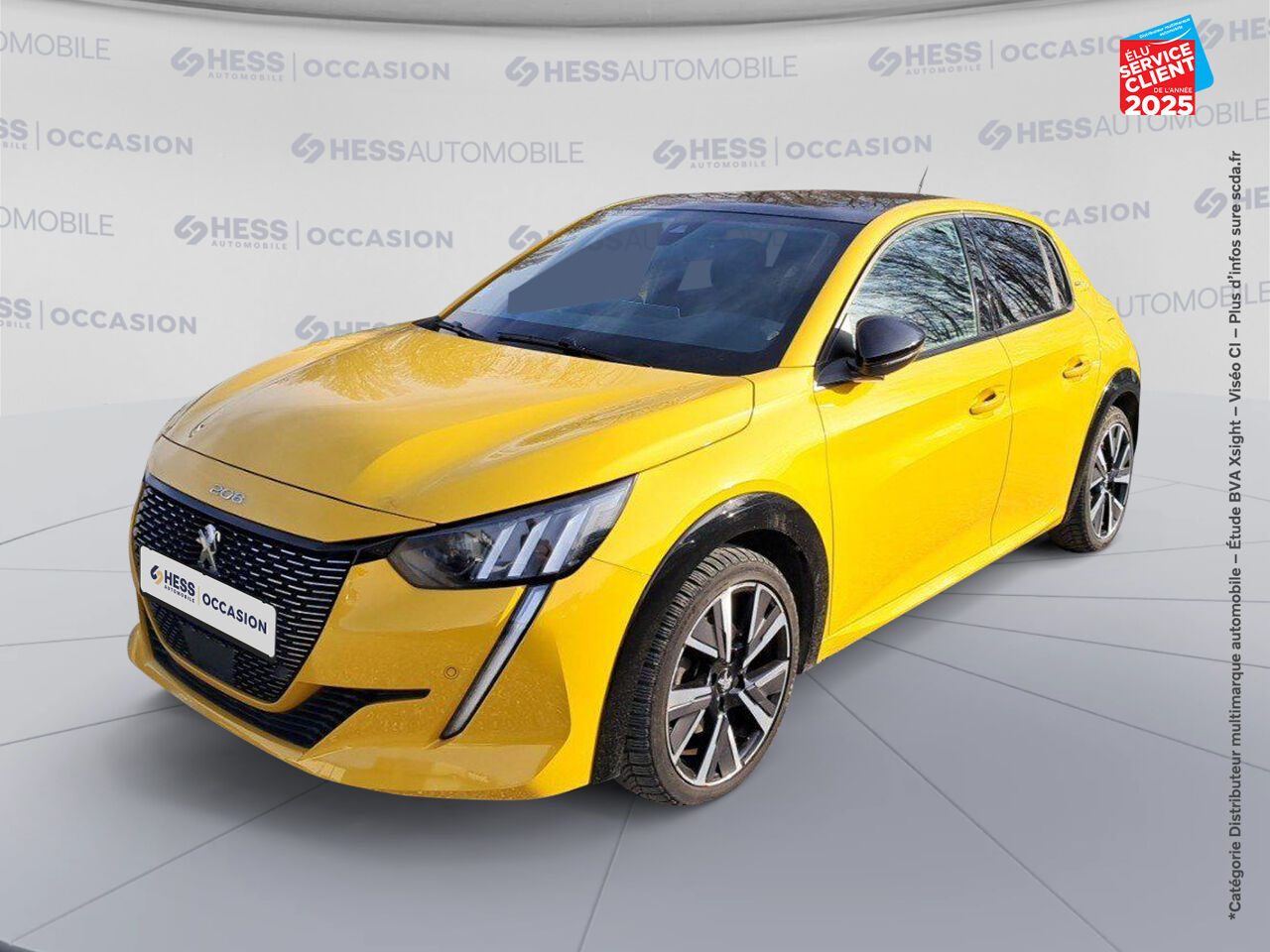 Véhicule d'occasion PEUGEOT 208 1.2 PURETECH 130CH SS GT LINE EAT8 chez Hyundai Chalons