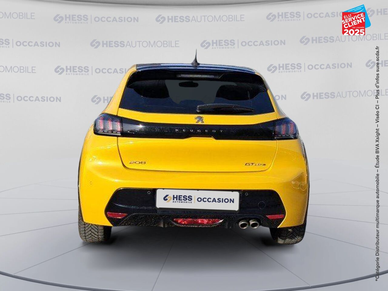 Véhicule d'occasion PEUGEOT 208 1.2 PURETECH 130CH SS GT LINE EAT8 chez Hyundai Chalons