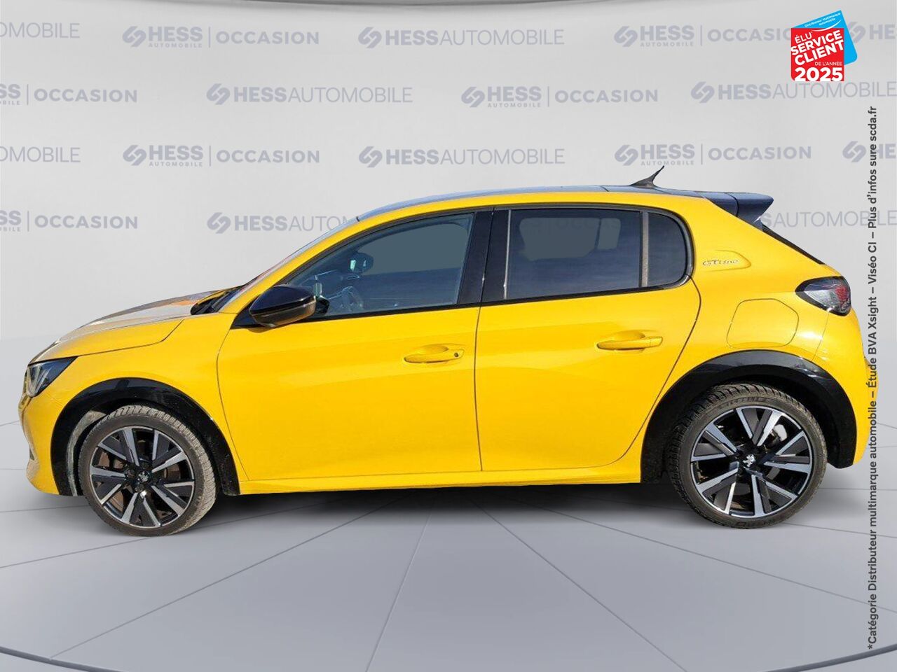 Véhicule d'occasion PEUGEOT 208 1.2 PURETECH 130CH SS GT LINE EAT8 chez Hyundai Chalons