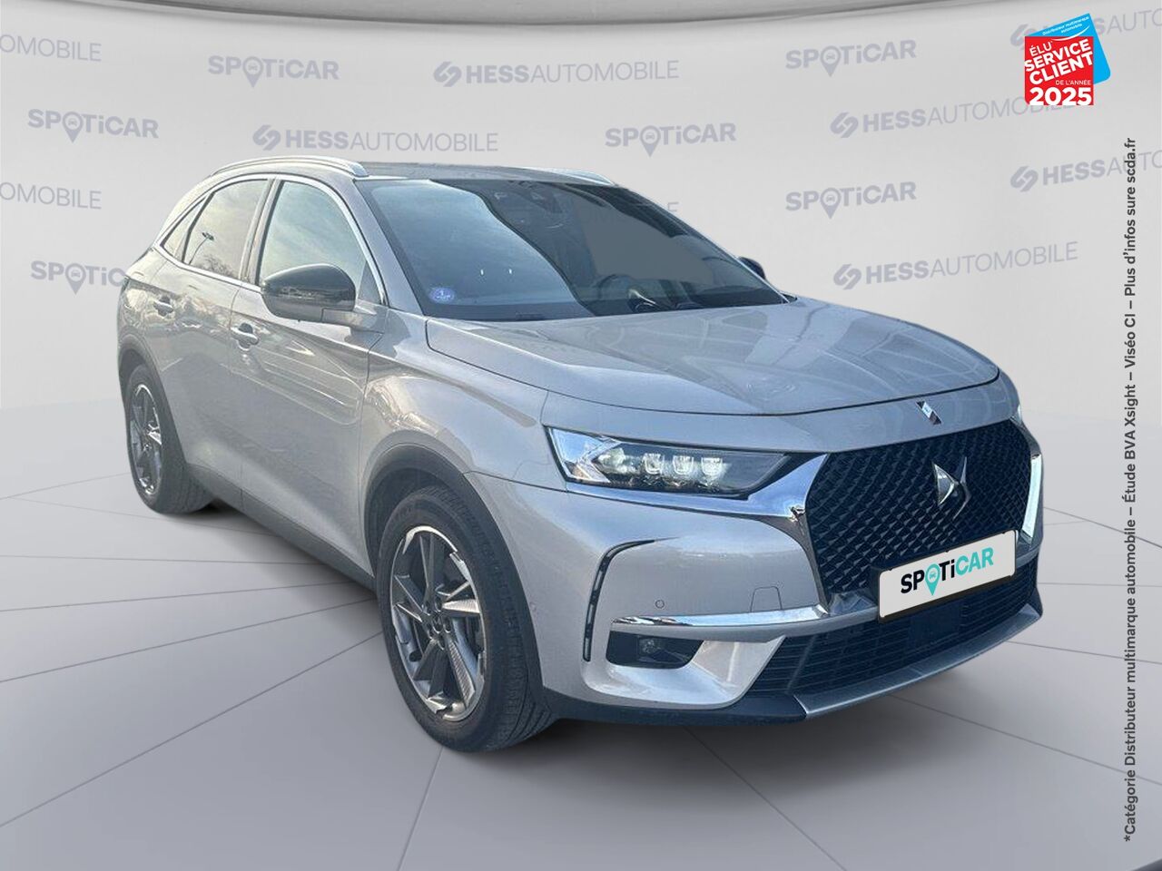 Véhicule d'occasion DS DS 7 CROSSBACK E-TENSE 4X4 300CH GRAND CHIC chez Volvo Chalons