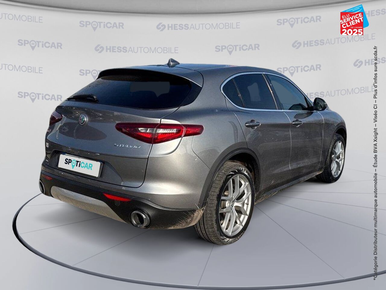 Véhicule d'occasion ALFA ROMEO STELVIO 2.0T 280CH FIRST EDITION Q4 AT8 SIEGES CHAUF/CUIR GPS CAMERA chez BMW Dole