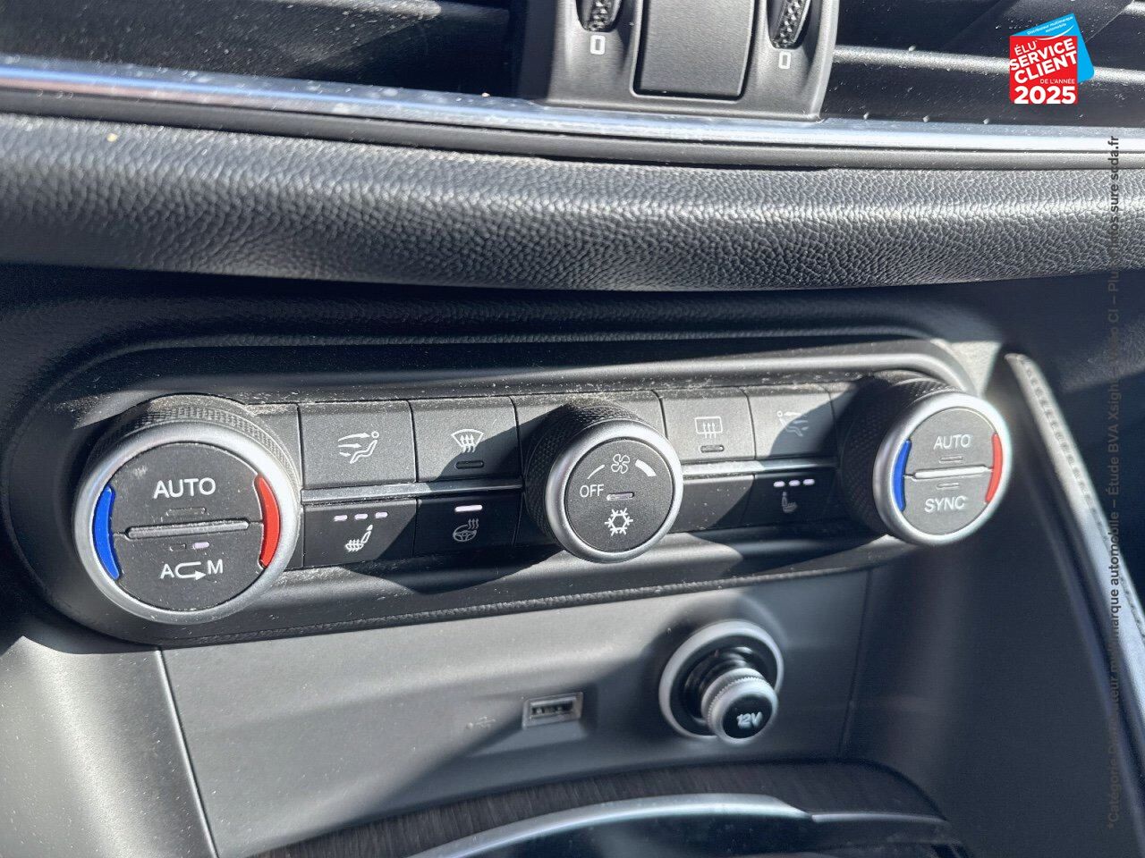 Véhicule d'occasion ALFA ROMEO STELVIO 2.0T 280CH FIRST EDITION Q4 AT8 SIEGES CHAUF/CUIR GPS CAMERA chez BMW Dole