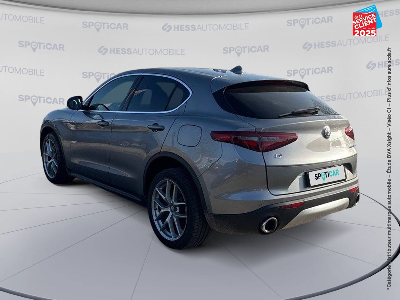 Véhicule d'occasion ALFA ROMEO STELVIO 2.0T 280CH FIRST EDITION Q4 AT8 SIEGES CHAUF/CUIR GPS CAMERA chez BMW Dole