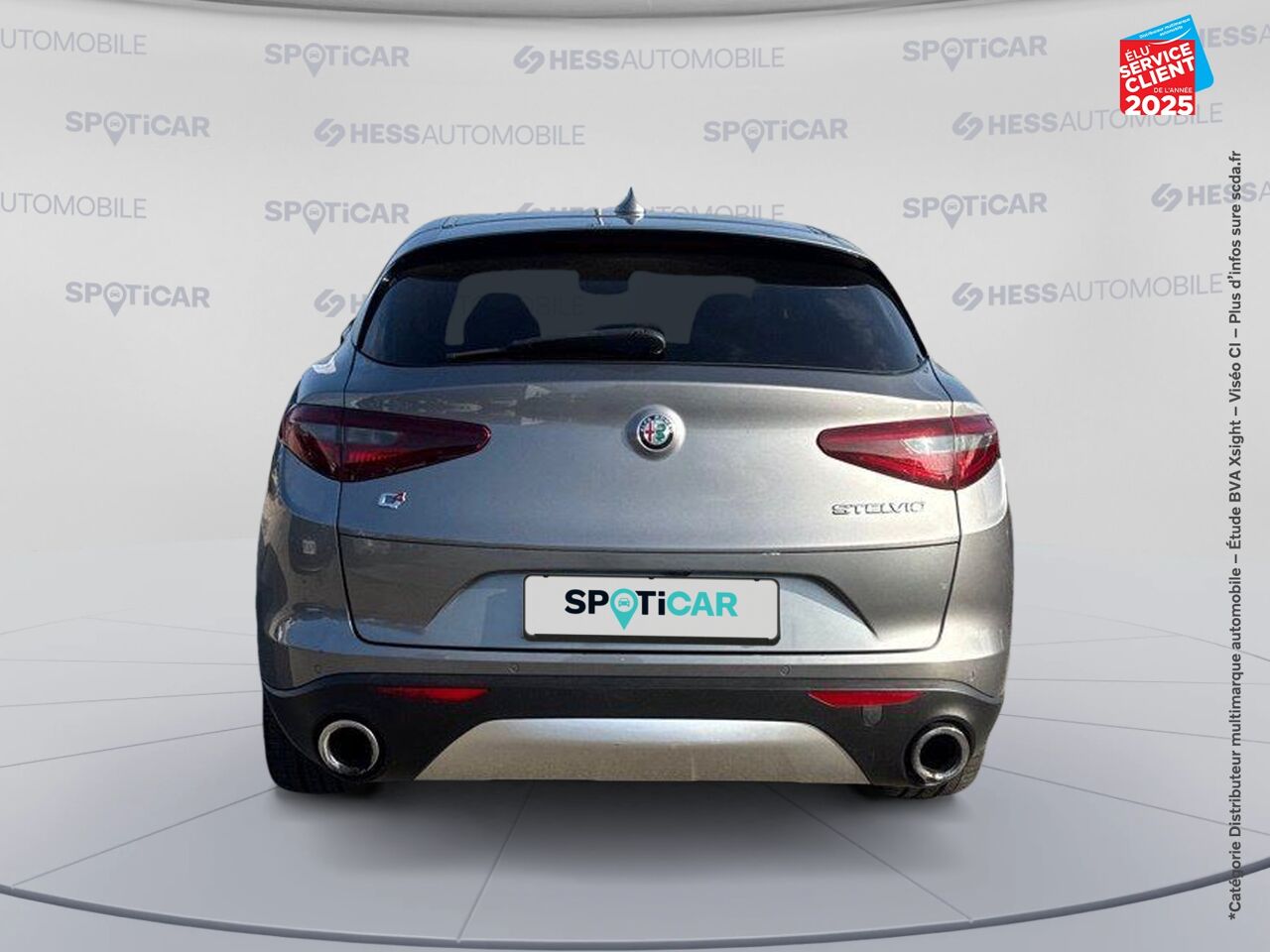 Véhicule d'occasion ALFA ROMEO STELVIO 2.0T 280CH FIRST EDITION Q4 AT8 SIEGES CHAUF/CUIR GPS CAMERA chez BMW Dole