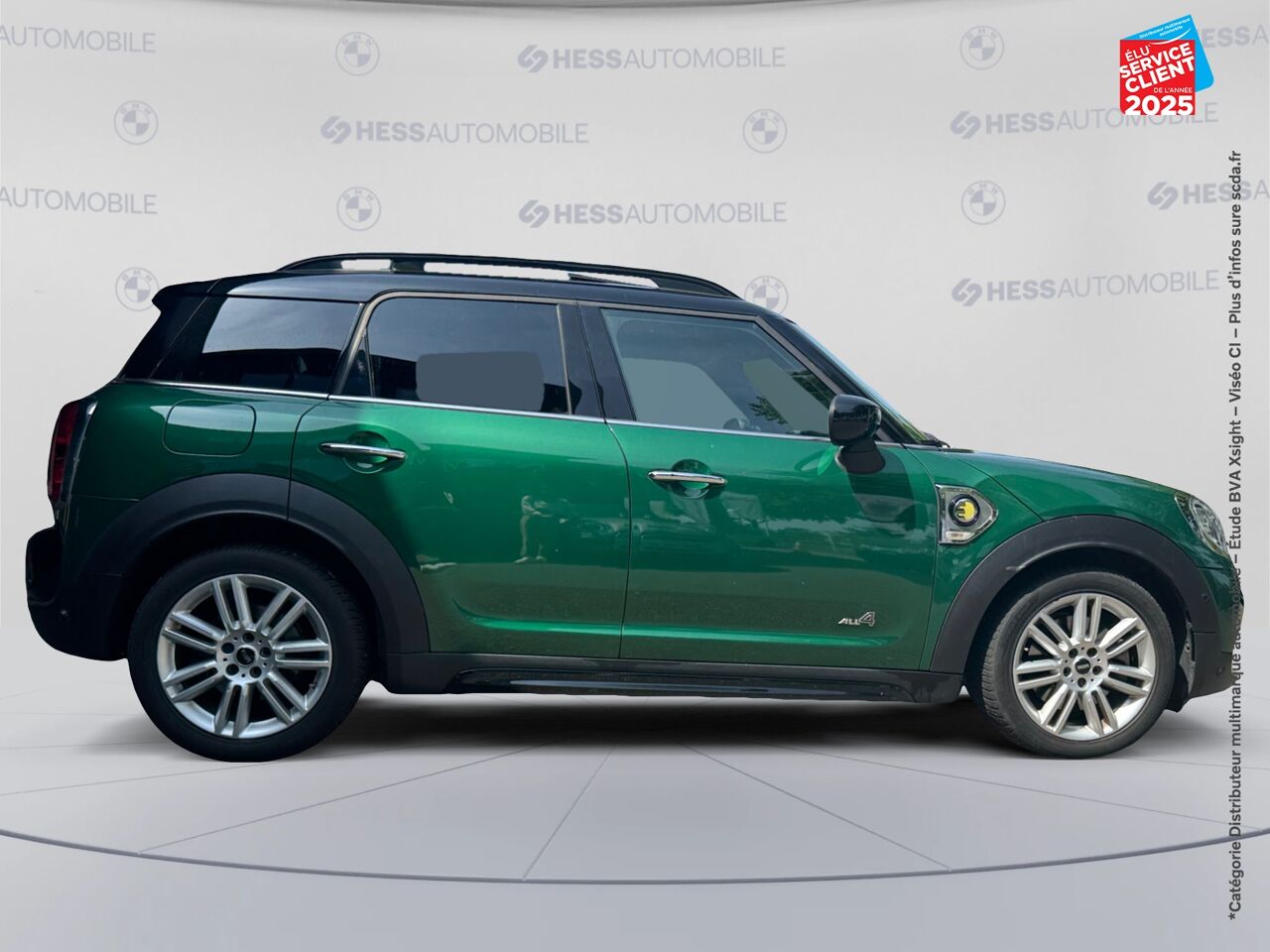 Véhicule d'occasion MINI COUNTRYMAN COOPER SE 136CH + 88CH LONGSTONE ALL4 BVA TOUVRANT GPS CAMERA CARPLAY H/KARDON HUD chez Toyota Thionville