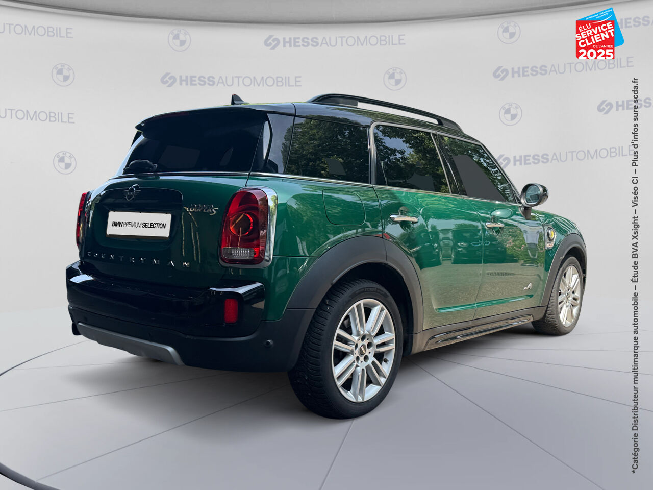Véhicule d'occasion MINI COUNTRYMAN COOPER SE 136CH + 88CH LONGSTONE ALL4 BVA TOUVRANT GPS CAMERA CARPLAY H/KARDON HUD chez Toyota Thionville