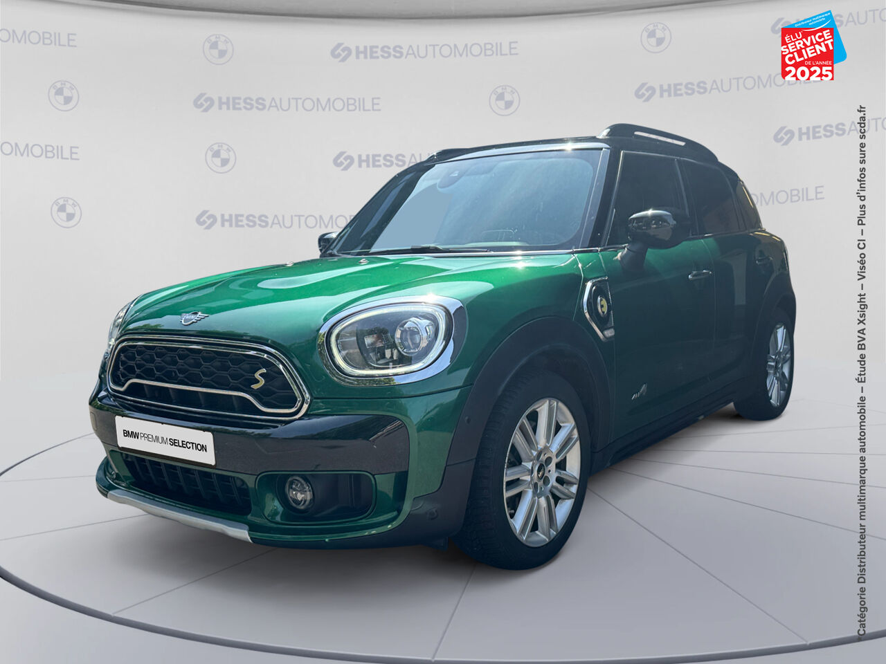 Véhicule d'occasion MINI COUNTRYMAN COOPER SE 136CH + 88CH LONGSTONE ALL4 BVA TOUVRANT GPS CAMERA CARPLAY H/KARDON HUD chez Toyota Thionville