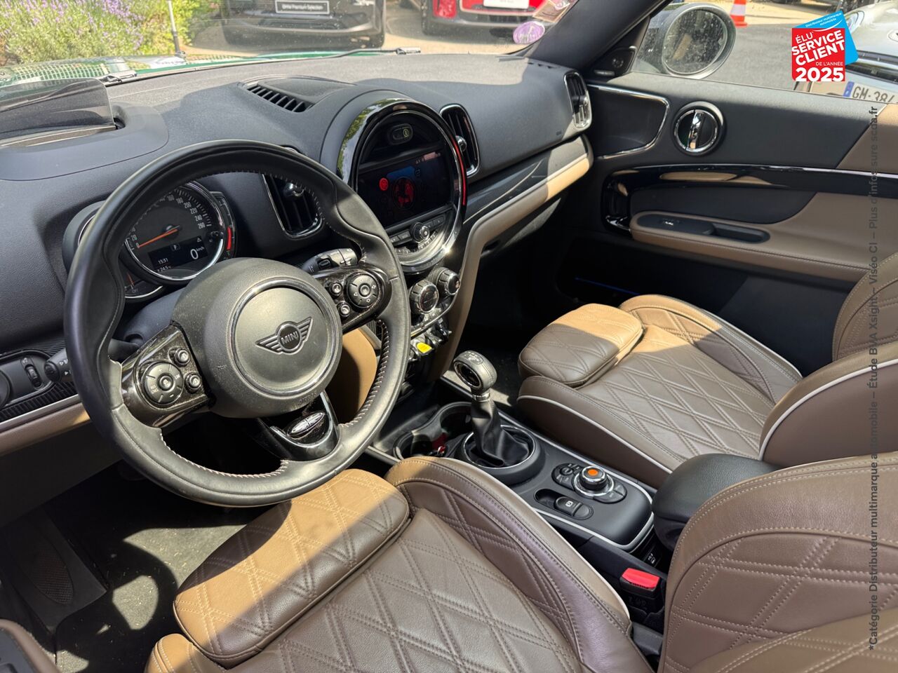 Véhicule d'occasion MINI COUNTRYMAN COOPER SE 136CH + 88CH LONGSTONE ALL4 BVA TOUVRANT GPS CAMERA CARPLAY H/KARDON HUD chez Toyota Thionville