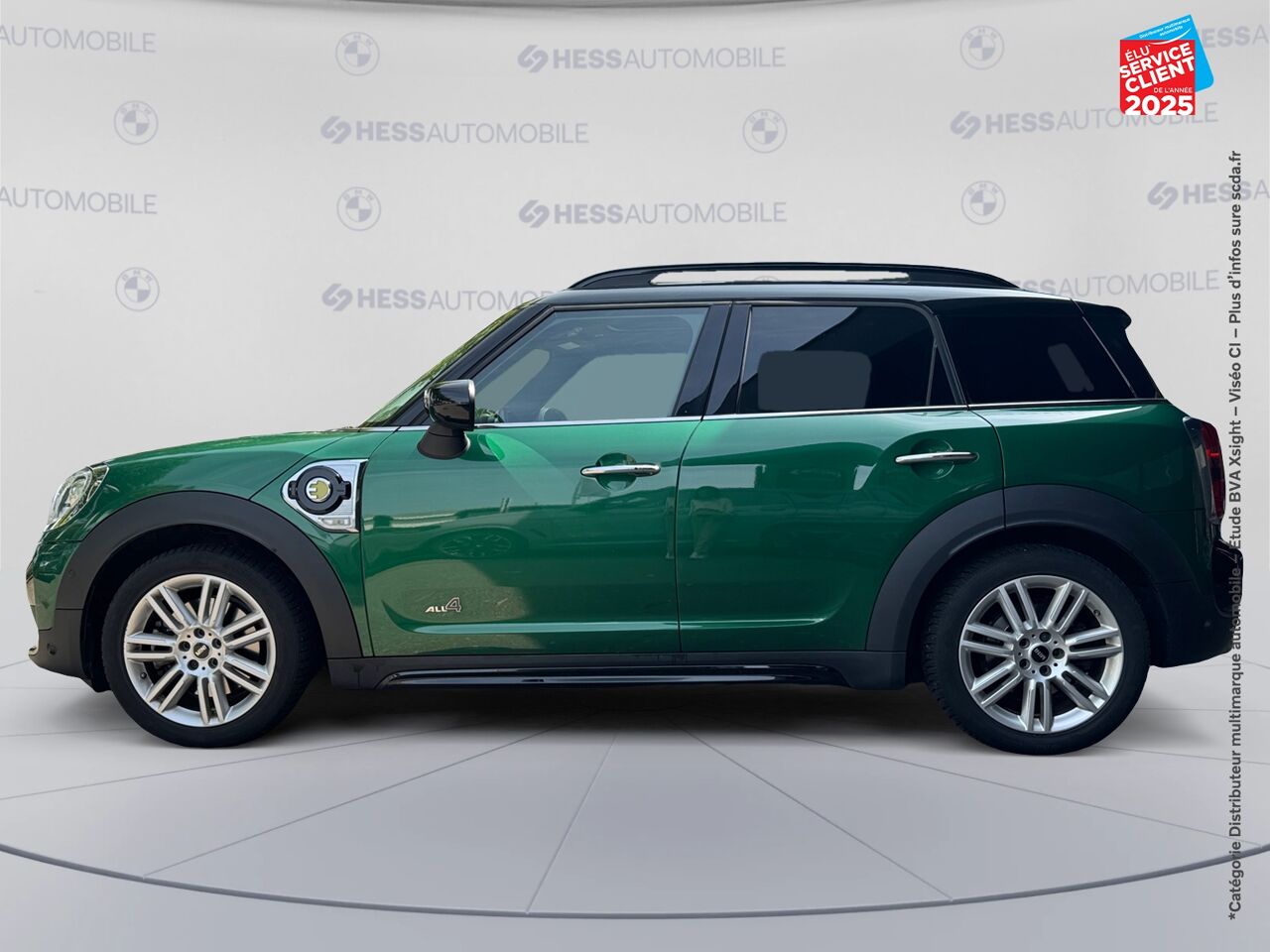 Véhicule d'occasion MINI COUNTRYMAN COOPER SE 136CH + 88CH LONGSTONE ALL4 BVA TOUVRANT GPS CAMERA CARPLAY H/KARDON HUD chez Toyota Thionville
