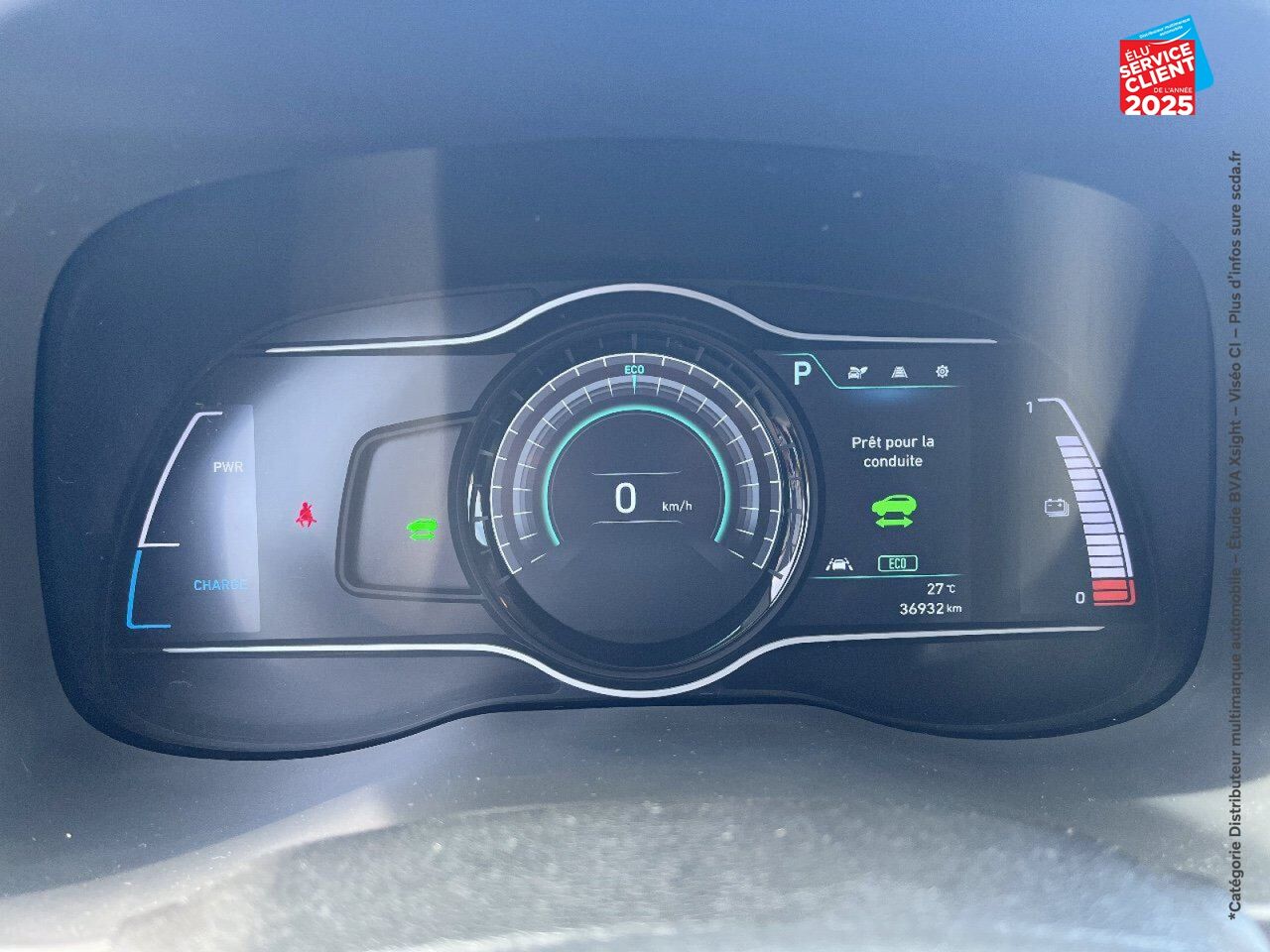Véhicule d'occasion HYUNDAI KONA ELECTRIC 136CH INTUITIVE EURO6D-T EVAP 2CV chez Hyundai Reims
