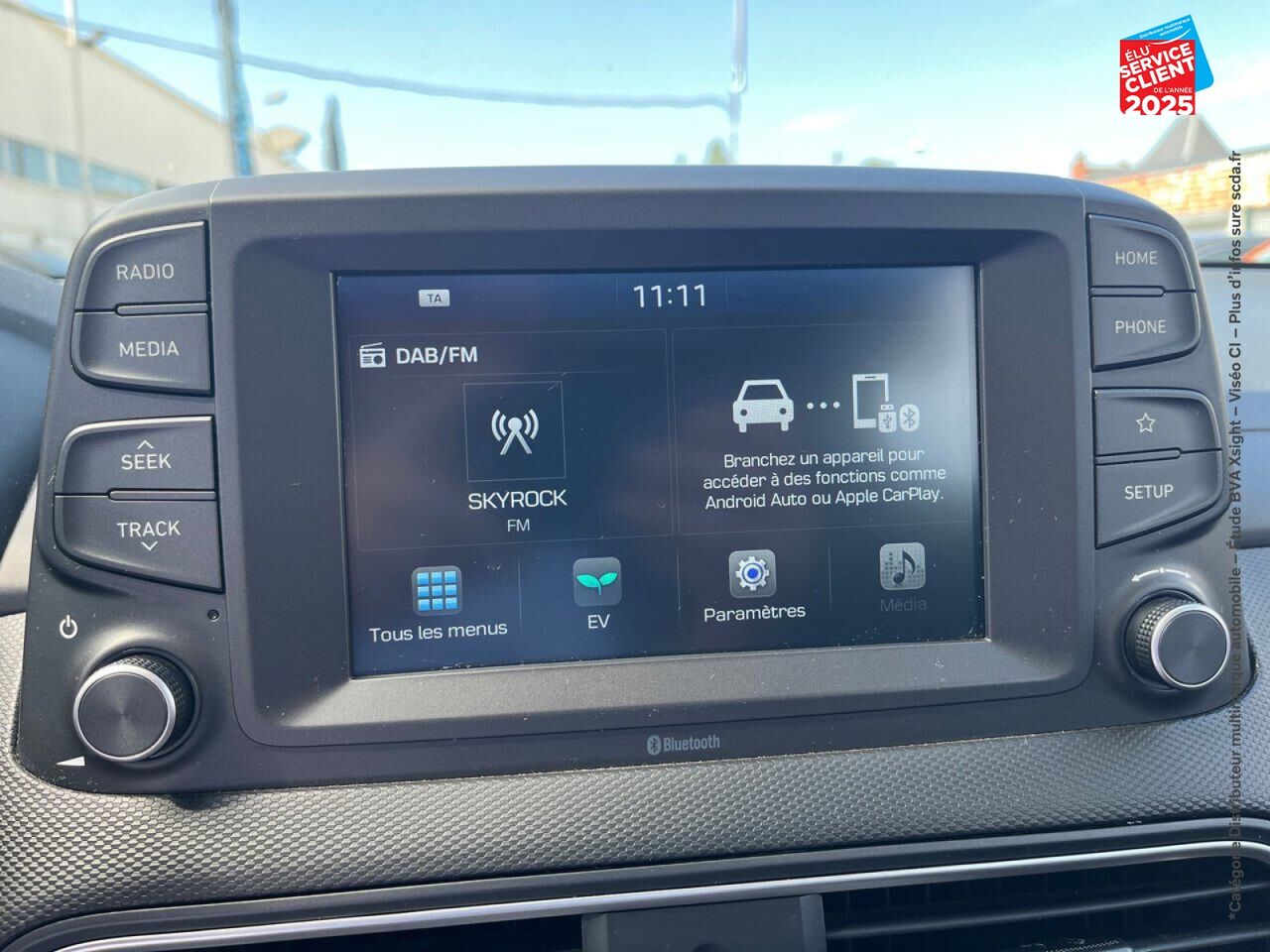 Véhicule d'occasion HYUNDAI KONA ELECTRIC 136CH INTUITIVE EURO6D-T EVAP 2CV chez Hyundai Reims