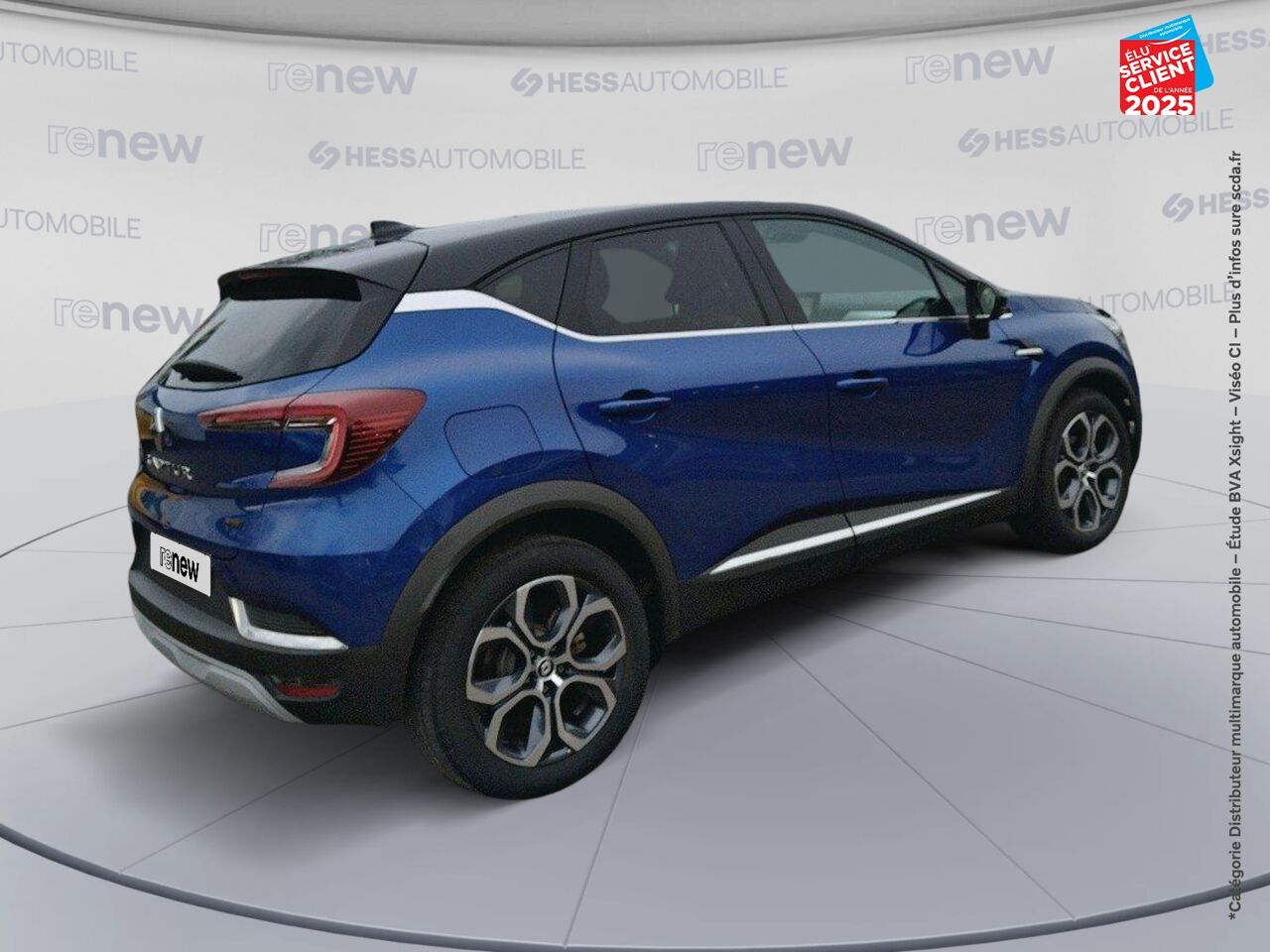 Véhicule d'occasion RENAULT CAPTUR 1.6 E-TECH HYBRIDE RECHARGEABLE 160CH TECHNO chez Opel Bar le Duc