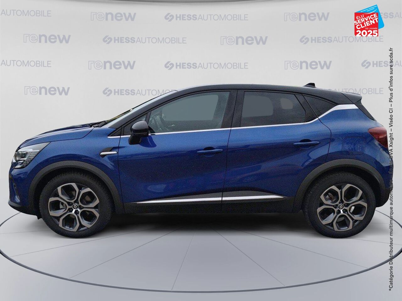 Véhicule d'occasion RENAULT CAPTUR 1.6 E-TECH HYBRIDE RECHARGEABLE 160CH TECHNO chez Opel Bar le Duc