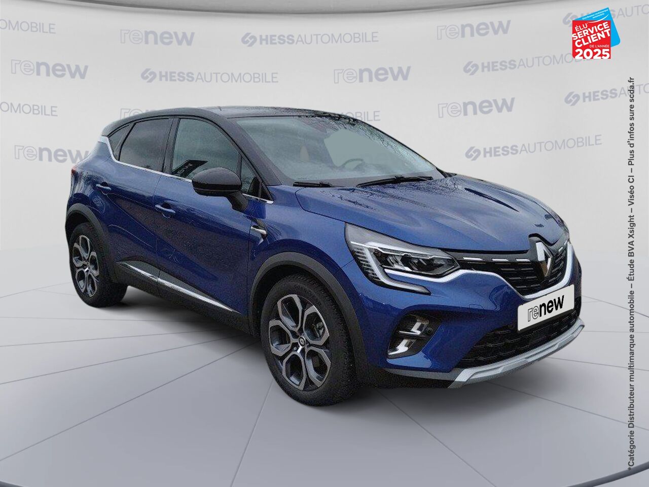 Véhicule d'occasion RENAULT CAPTUR 1.6 E-TECH HYBRIDE RECHARGEABLE 160CH TECHNO chez Opel Bar le Duc
