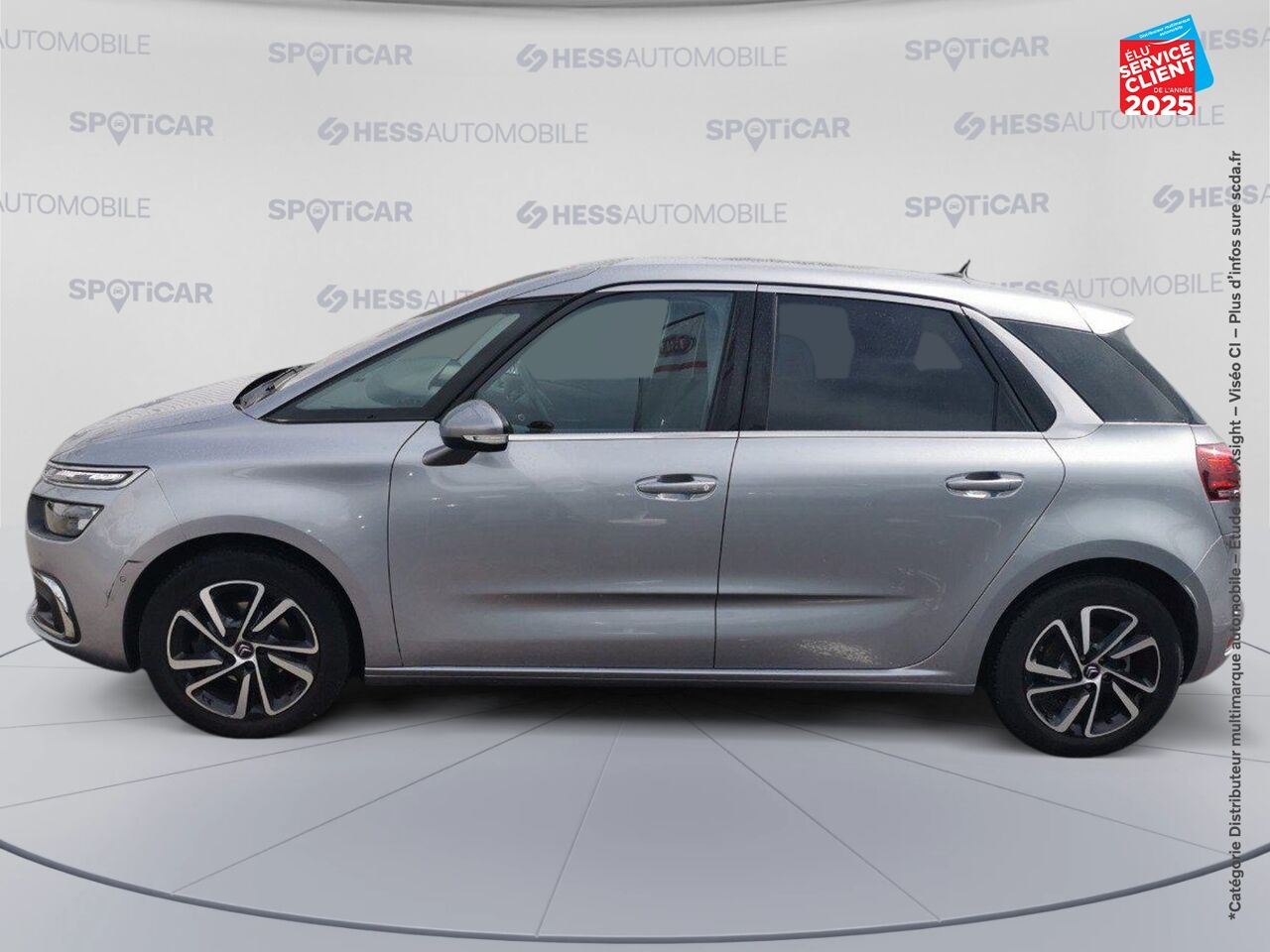 Véhicule d'occasion CITROEN C4 SPACETOURER PURETECH 130CH S/S FEEL EAT8 7CV GPS CAMERA CARPLAY chez Hyundai Chalons