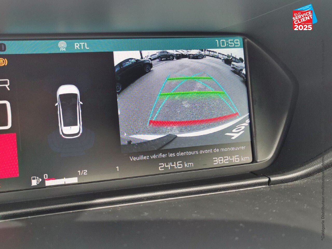 Véhicule d'occasion CITROEN C4 SPACETOURER PURETECH 130CH S/S FEEL EAT8 7CV GPS CAMERA CARPLAY chez Hyundai Chalons
