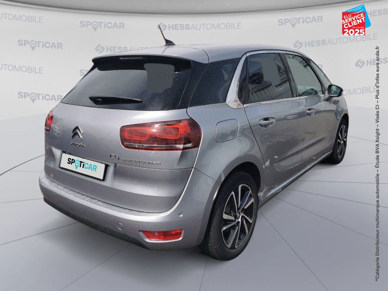 Véhicule d'occasion CITROEN C4 SPACETOURER PURETECH 130CH S/S FEEL EAT8 7CV GPS CAMERA CARPLAY chez Hyundai Chalons