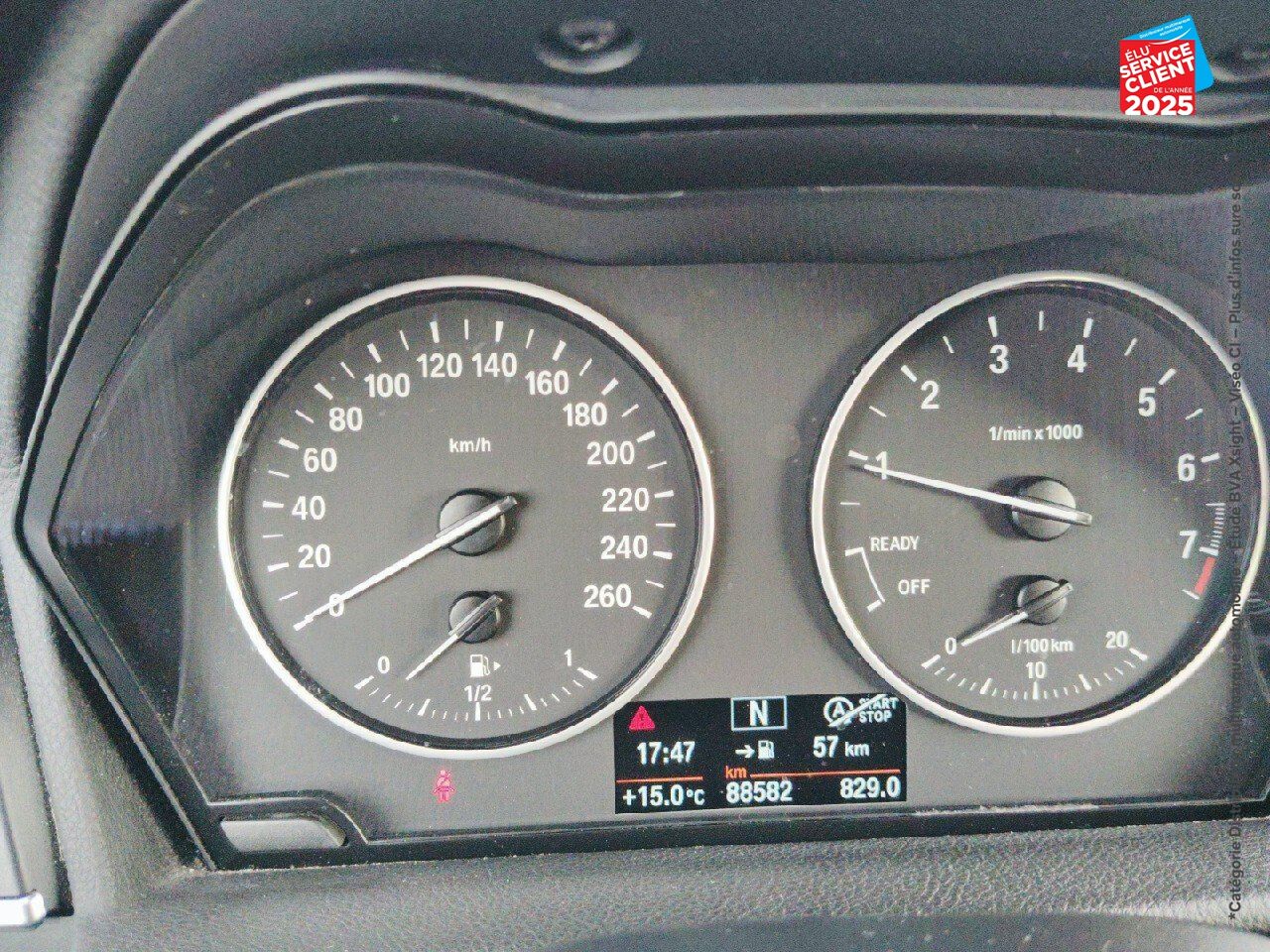 Véhicule d'occasion BMW SERIE 2 ACTIVETOURER 216I 102CH M SPORT RADAR AV/AR chez BMW Pontarlier
