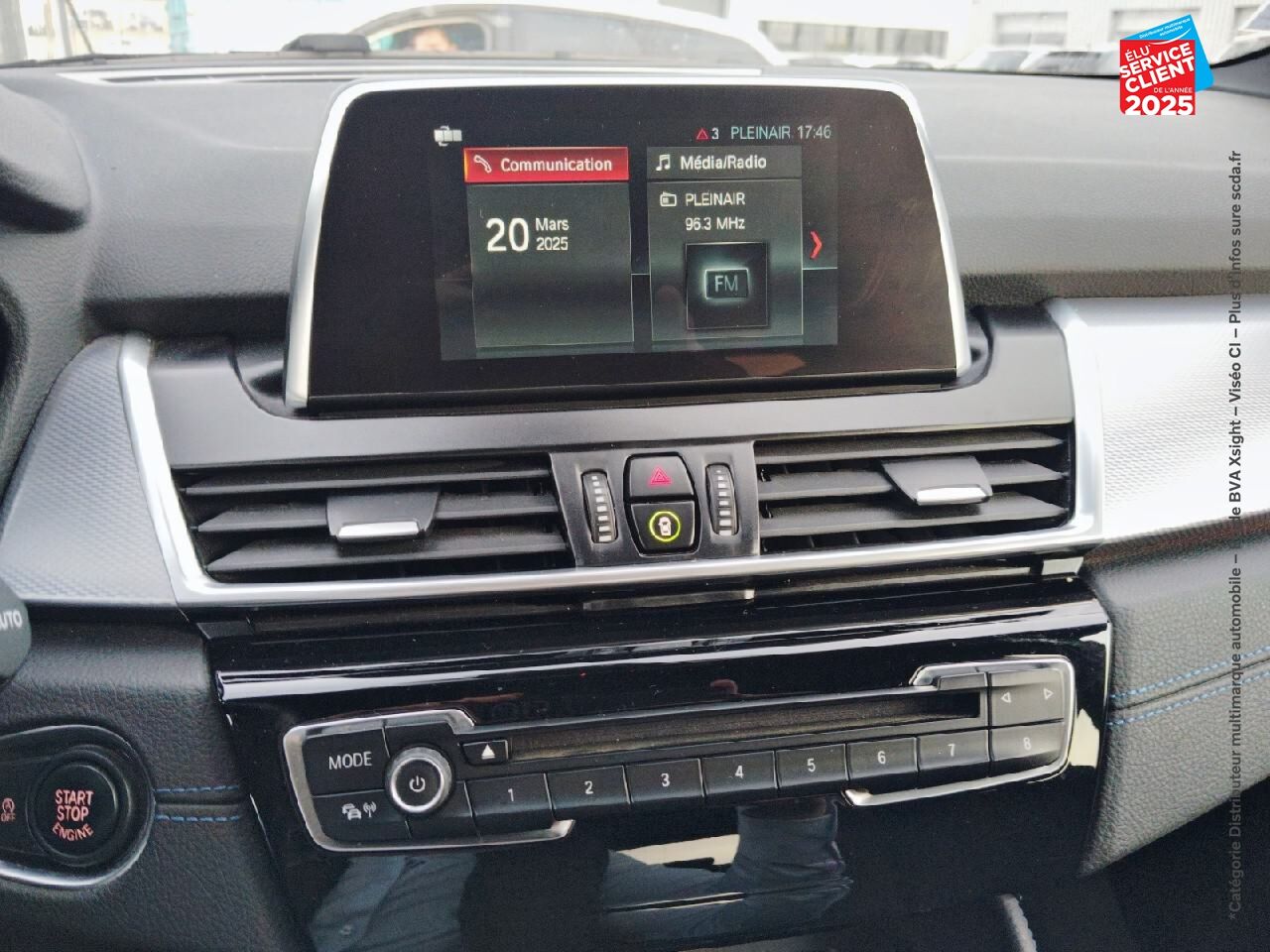 Véhicule d'occasion BMW SERIE 2 ACTIVETOURER 216I 102CH M SPORT RADAR AV/AR chez BMW Pontarlier