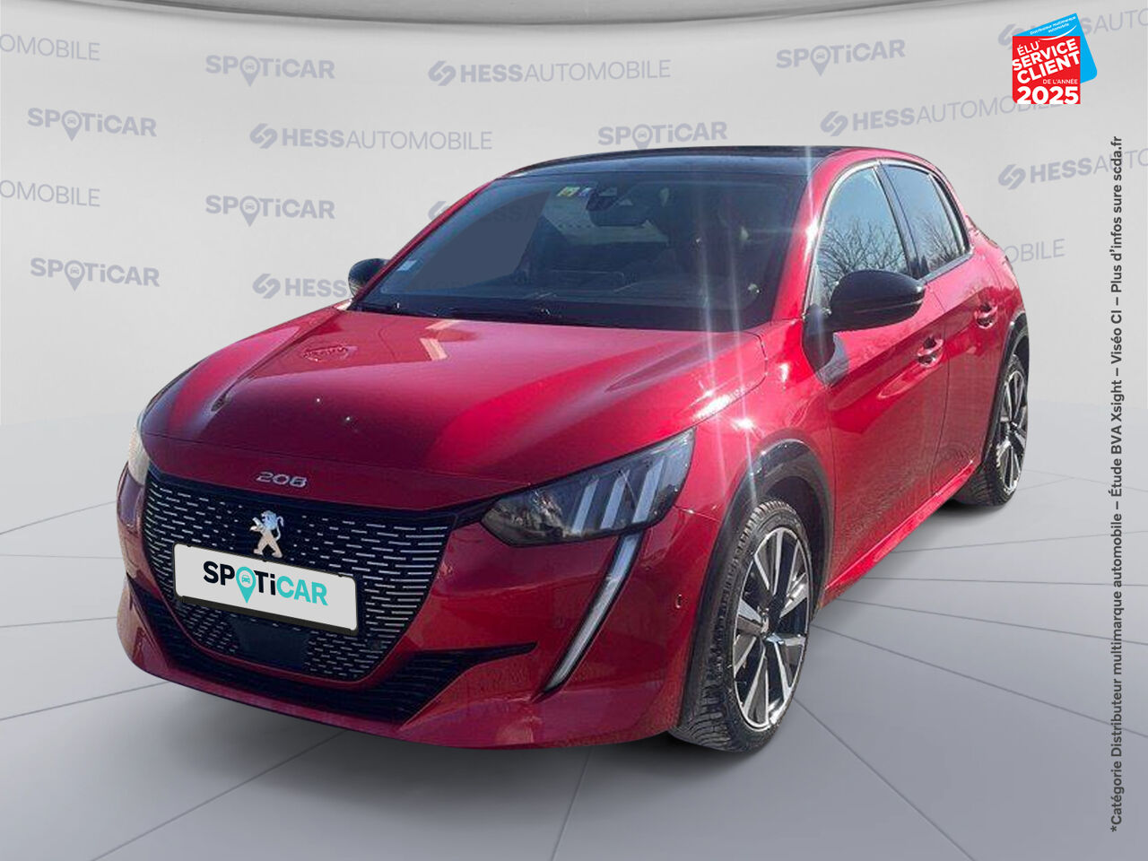 Véhicule d'occasion PEUGEOT 208 1.2 PURETECH 100CH S/S GT LINE EAT8 GPS CAMERA chez Opel Verdun