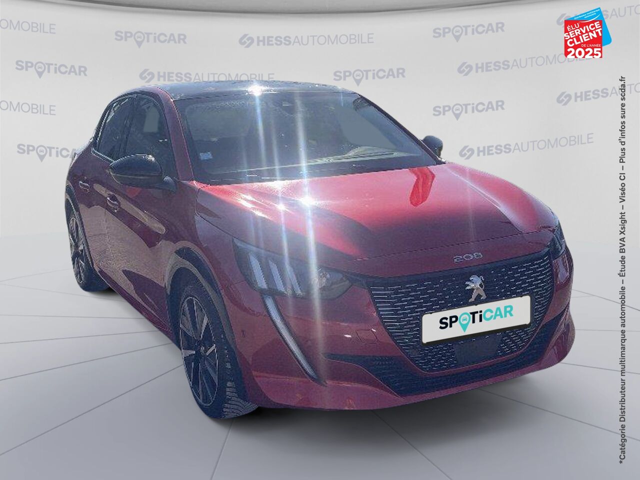 Véhicule d'occasion PEUGEOT 208 1.2 PURETECH 100CH S/S GT LINE EAT8 GPS CAMERA chez Opel Verdun